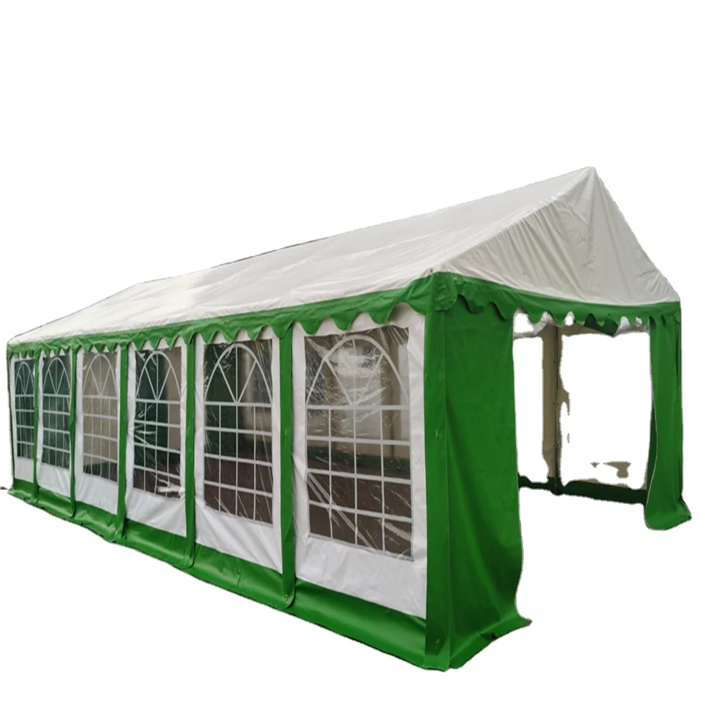 marquee tents prices 6x12m with green wave edge