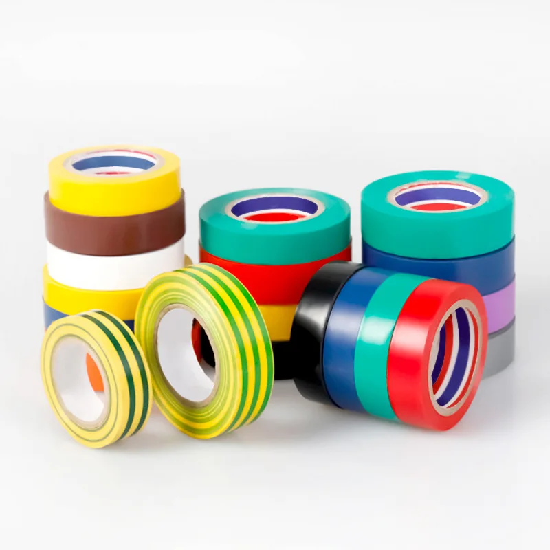 Flame Retardant Adhesive Fireproof Rubber Plastic PVC Vinyl Electrical Insulating PVC Tape