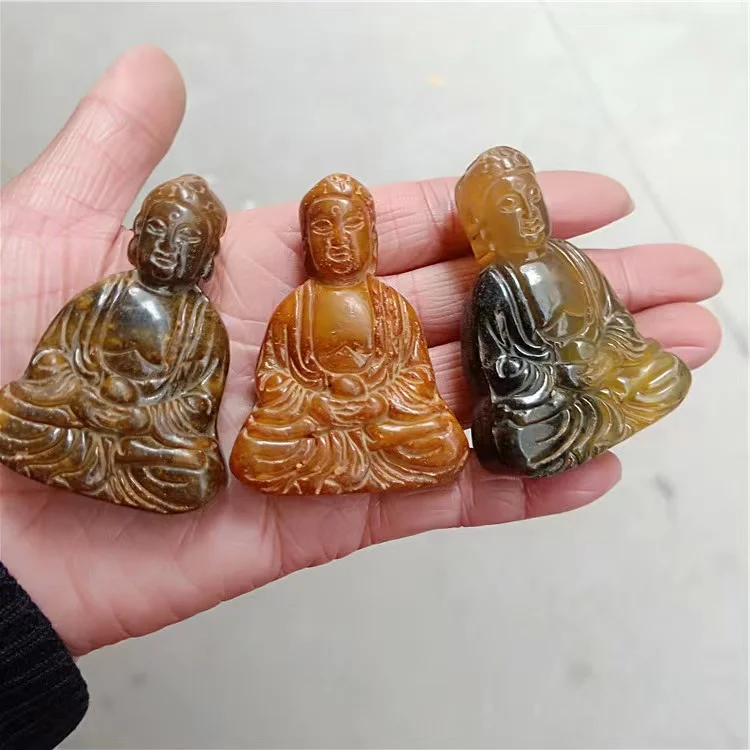 natural Jade products imitation old ancient small carved pieces Melatti jade carvings