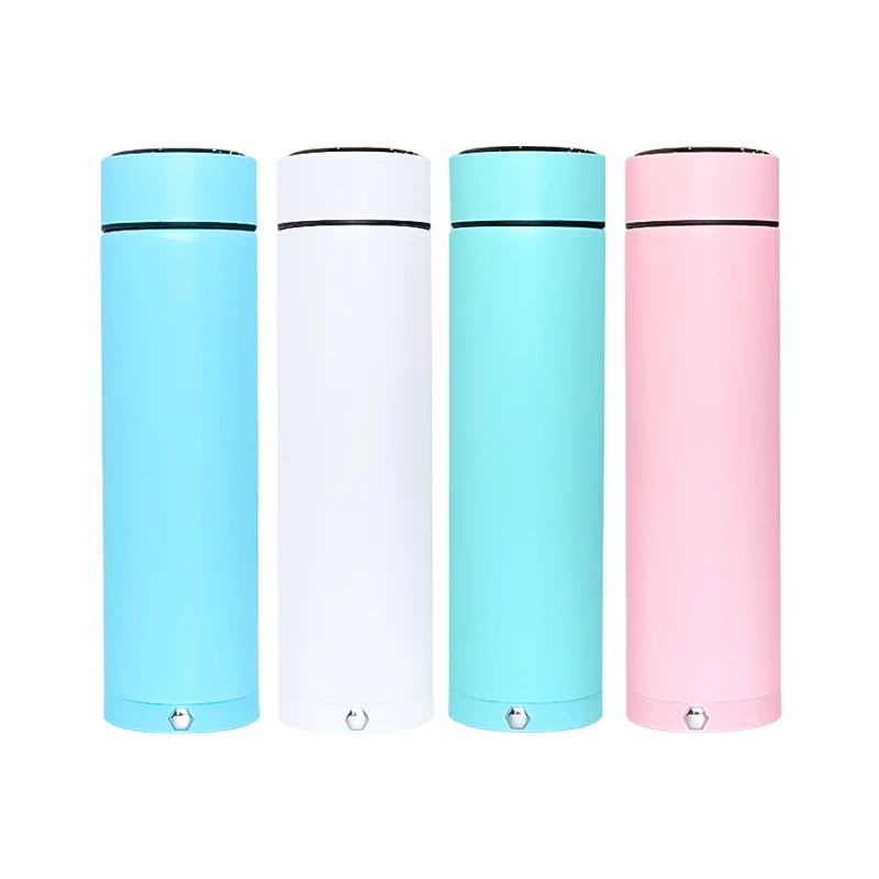 Chasing drama cup new intelligent temperature measurement and thermal insulation mobile phone bracket stainless steel cup