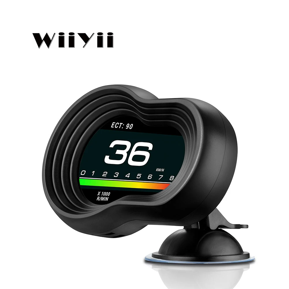 Amazon Лидер продаж escaner automotriz HUD gps obd Автомобильный сканер автомобильный скоростной дисплей F9