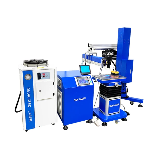 Best price 200w 300w 400w CNC stainless steel gold jewelry mold automatic laser yag Precision welding repair machine for sale
