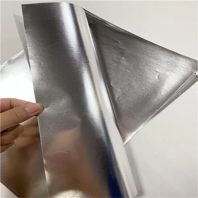 Factory Supply Moisture-proof 68g High Wet Strength Paper Linen Textured Metallized Paper For Beer Label Printing