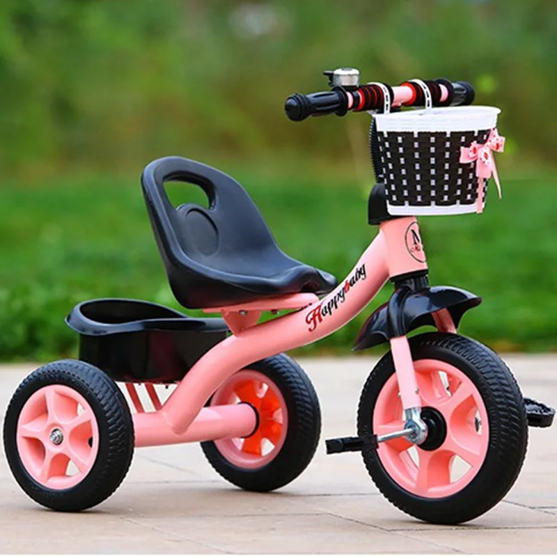 Baby Stroller With Push Handle For Summer Travel Baby Stroller Summer Tricycle Kids Tricycle Bike Wholesale
