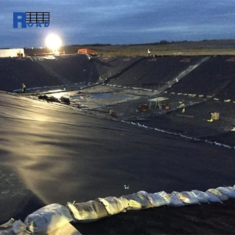 Geomembrane HDPE Geomembrane Pond Liner With 100% Virgin Raw Materials UV Resistance Dam Liner