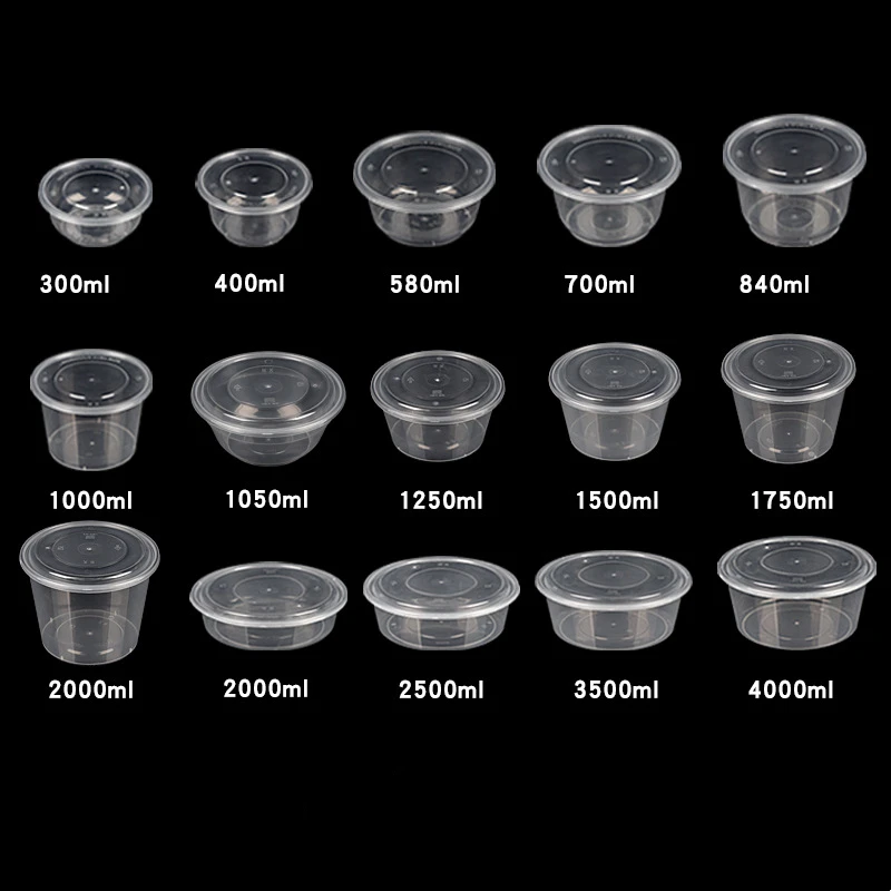 meal prep plastic microwavable food containers disposable lunch box take out container food box disposable