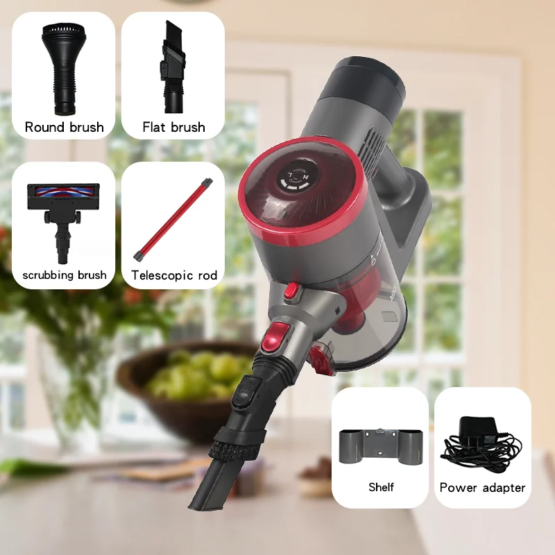 2In1 Hand Aspirateur Voiture Aspiradora Home Carpet Without Paper Bags Vacuum Cleaner