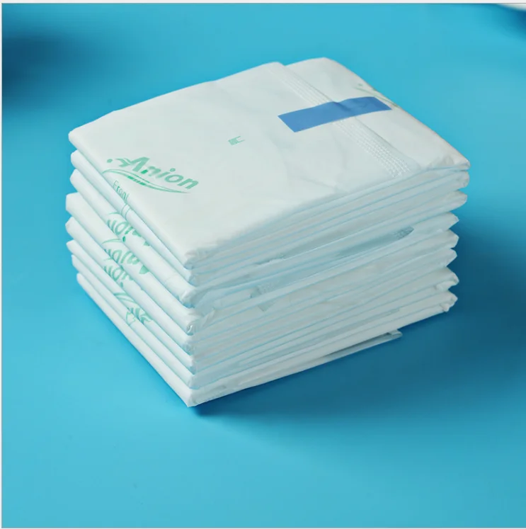 Anion sanitary pads cotton super high absorbency organic sanitary pad ladies sanitary pads making machine