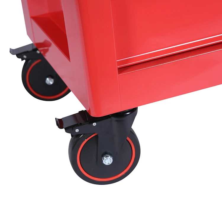 Лидер продаж 2021, Недорогие Шкафы для инструментов с боковой дверью с 7 ящиками на европейском рынке