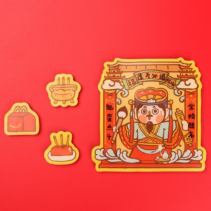 Wholesale customized printing display personalized epoxy resin transparent promotion frame magnet acrylic 3D refrigerator magnet