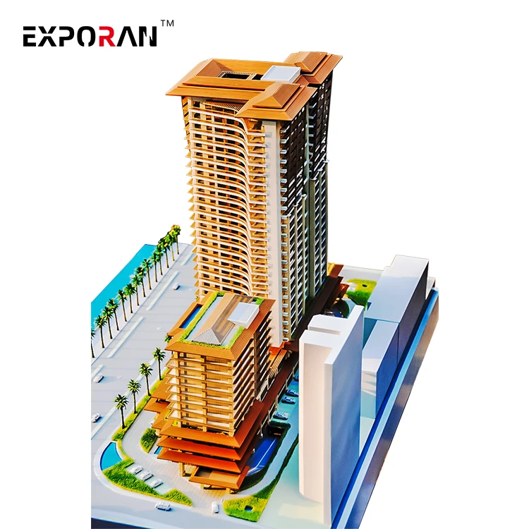 High Quality Retail Model Architectural Scale Buildings Diorama architectural model factory