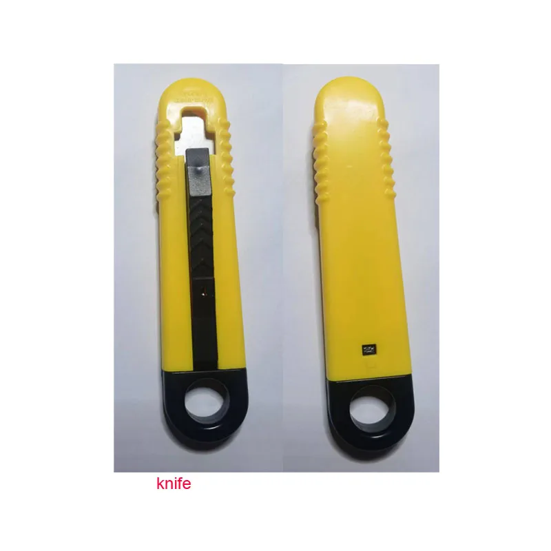 Automatic rebound knife for both hands safety utility knives plastic box cutter