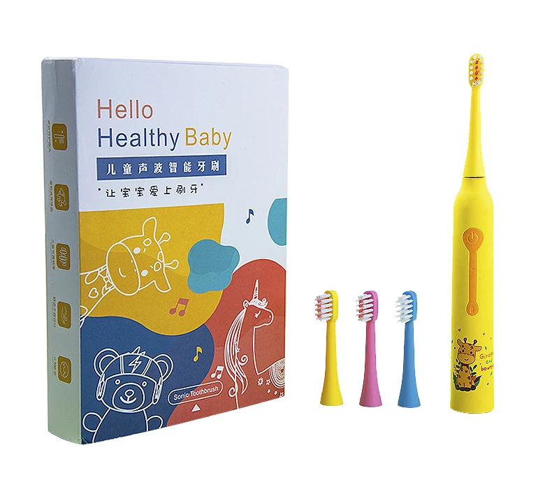 
Electric toothbrush with case ultra soft oral care ultrasonic children electric toothbrush 