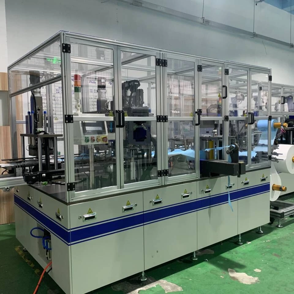 manufacturing 2d 3ply ffp3 ffp2  full elastic 1860 cup face mask making machine