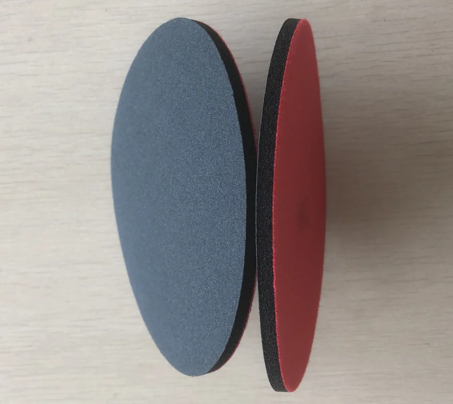 high quality silicon carbide   abrasive sponge  sanding disc  for polishing  glass