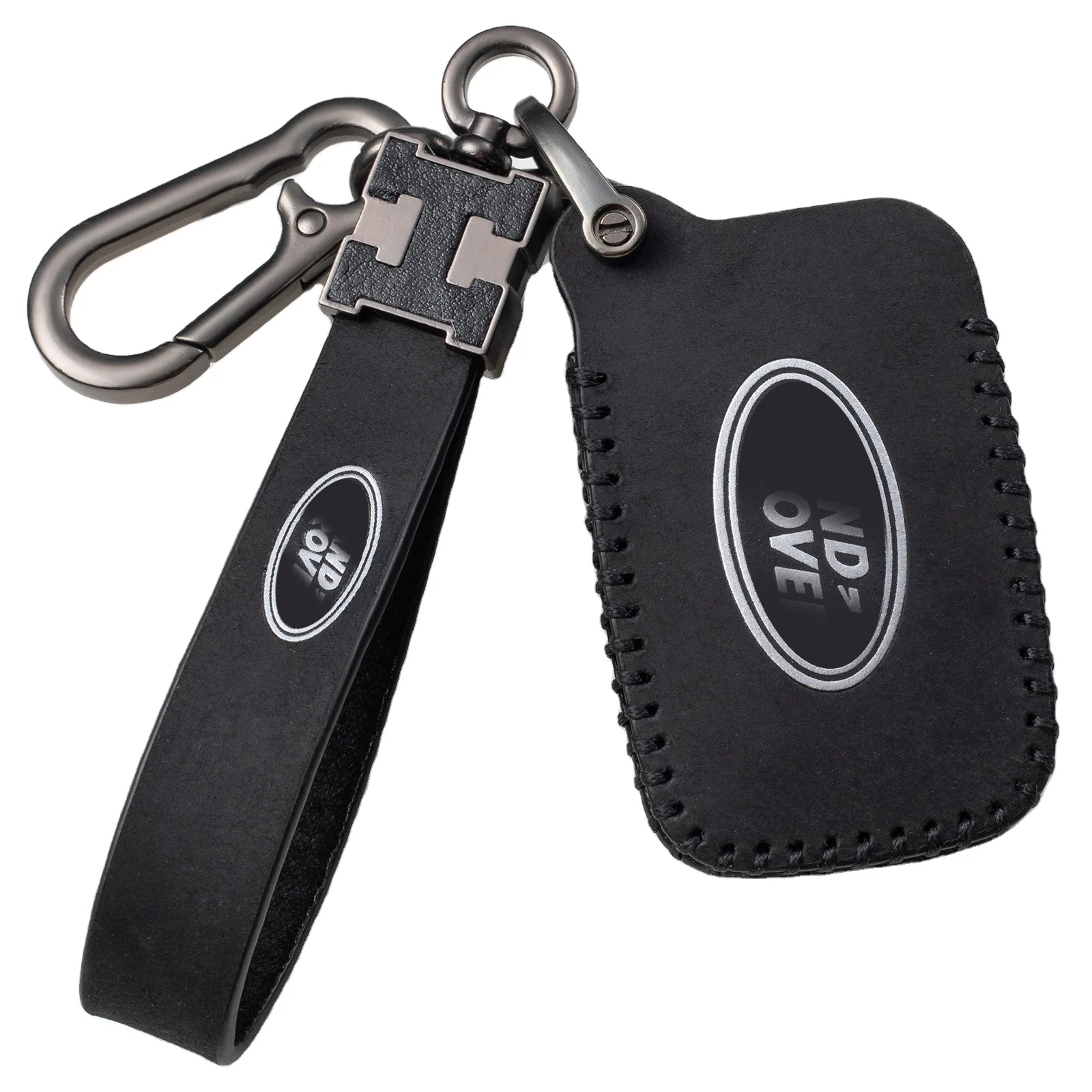 
Car Key Holder Cover Case Design Crazy horse skin Leather 2021 New for Land rover all models key chain for man and women Gift 