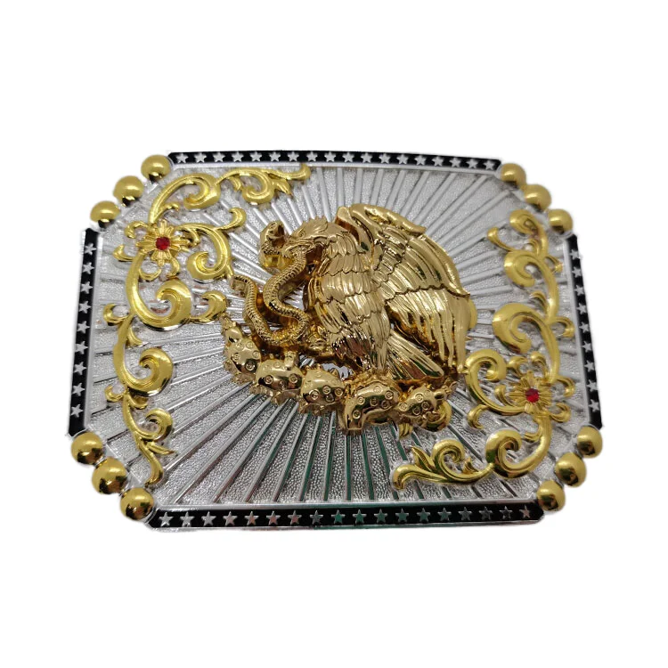 Rodeo Mexico Eagle Cowboy belt Buckle