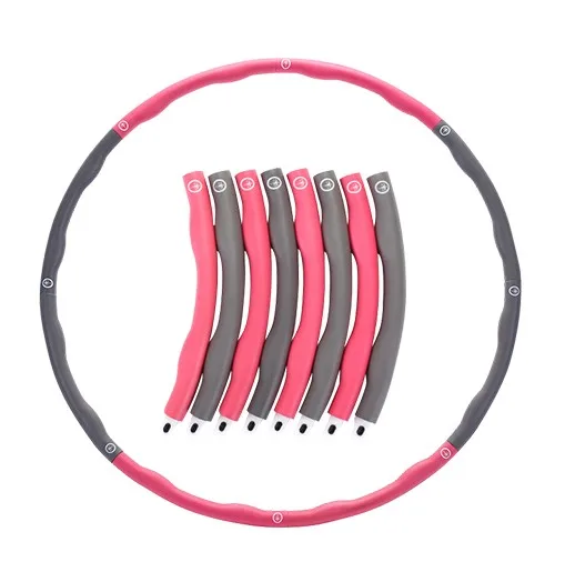 China New Popular Digital Reif Tape Hula Ring Hoop With Convex Dots