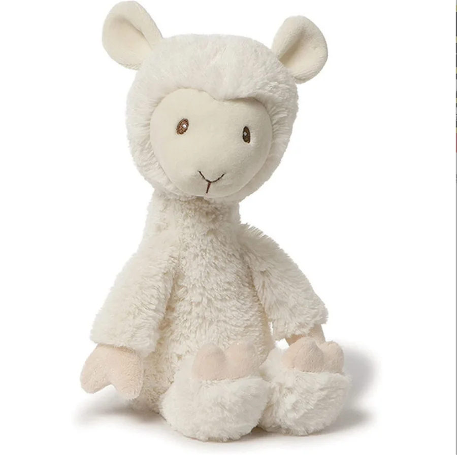 Hot selling Gift Baby Soothing Sleeping cute sheep stuffed animals custom Plush Toy with best accompany for children