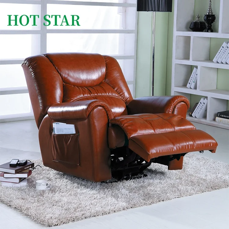 Modern Luxury Custom Recliner Armchair, Cinema Genuine Leather Reclining Lounge Armchair, Hot Selling Home Theater Recliner Sofa