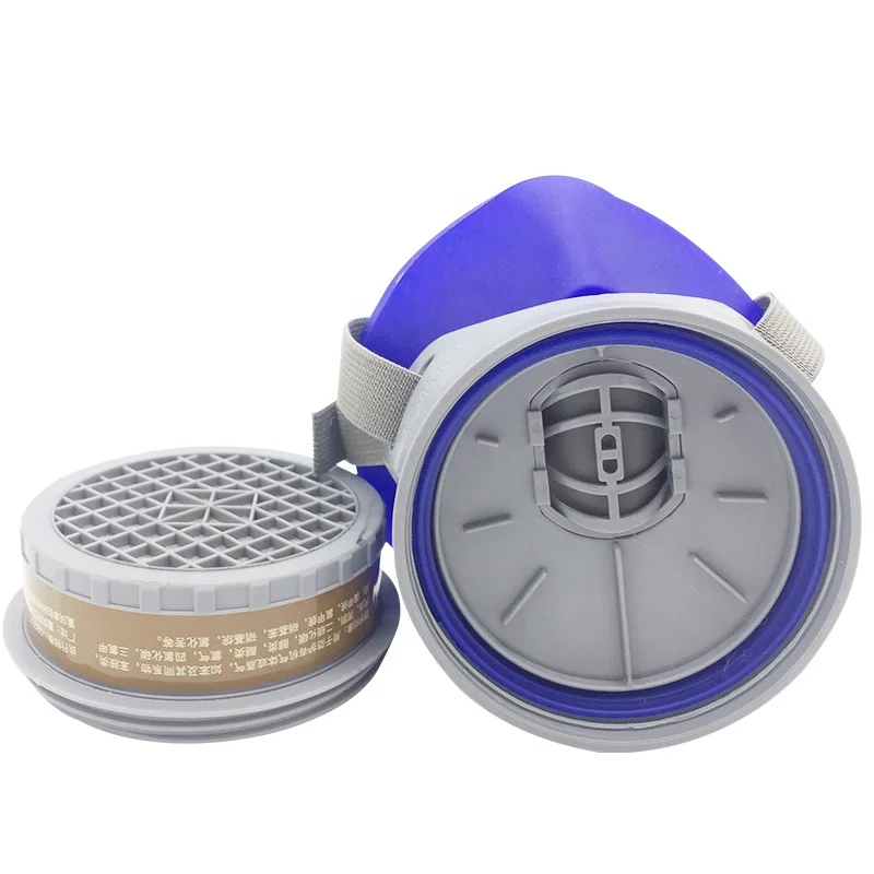 
TZCP-4380 High quality Industrial half face gas mask with filter respirator anti gas mask 