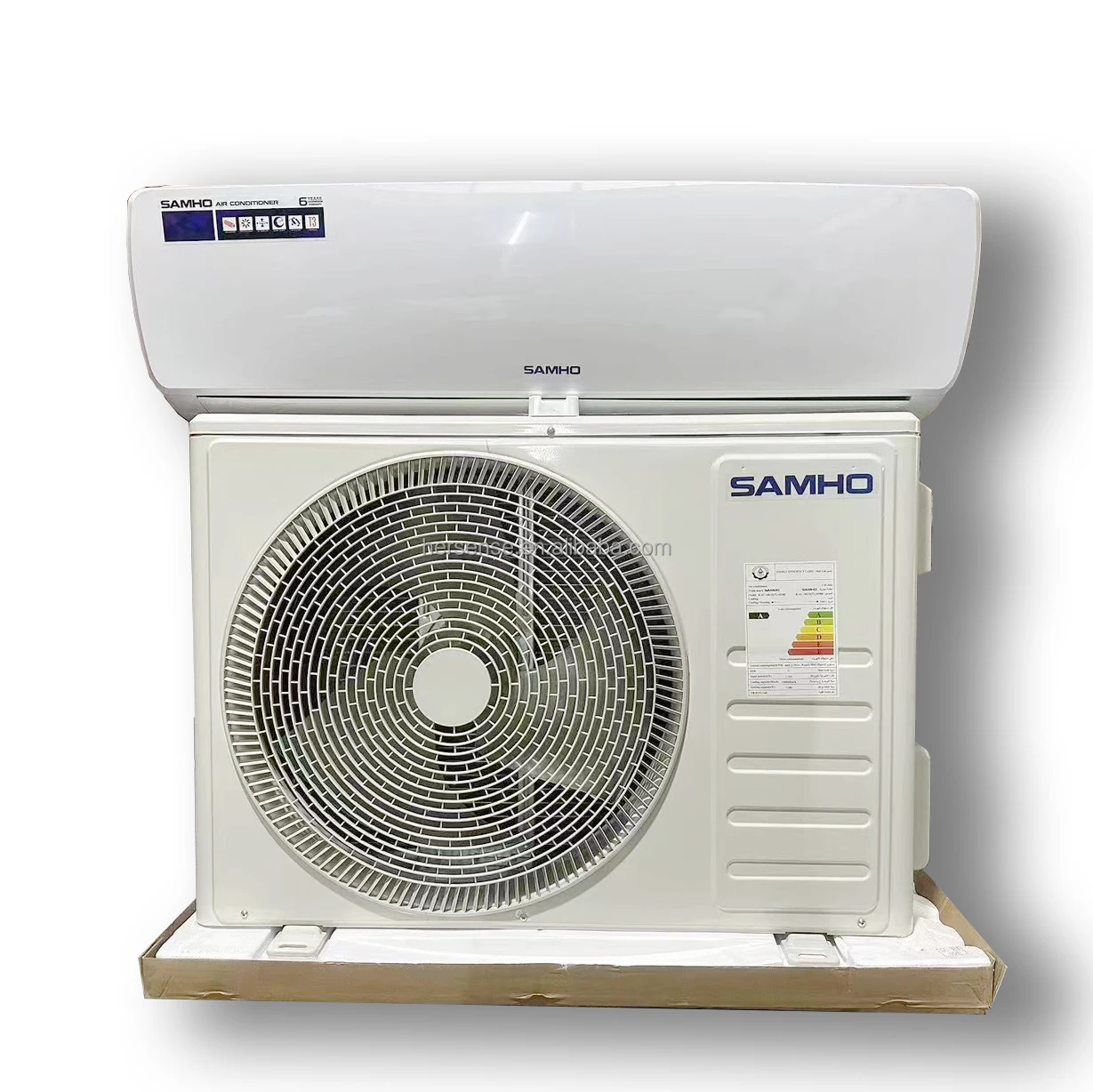 Iraq T3 Wall Mounted Air Conditioner 18 Btu Carrier 1ton 1.5ton 2ton Factory Price Compressor with Copper Pipe Cooling/Heating