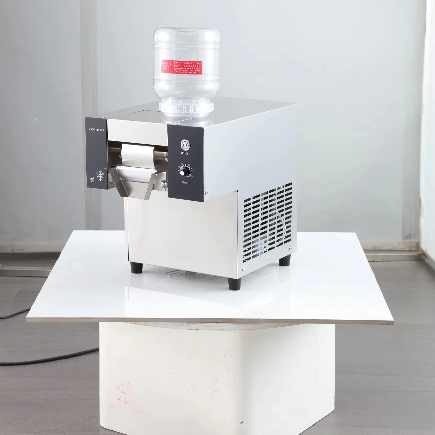 Mvckyi Commercial Korean Milk Snow Ice Shaving Machine Snowcook/Snowflake Ice Crush Maker/Bingsu Shaved Ice Making