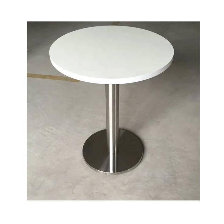 White round restaurant cafe table for 2 persons(FOH-BC600R)