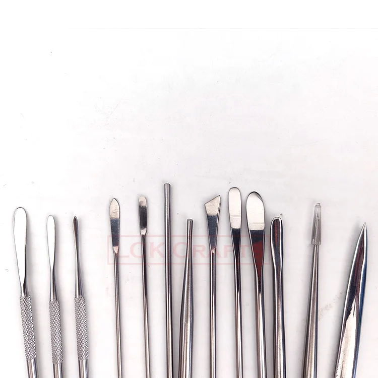 Stainless Steel Clay Sculpture Engrave Tools for Modeling Carving Crafts Ceramic Sculpting Tools