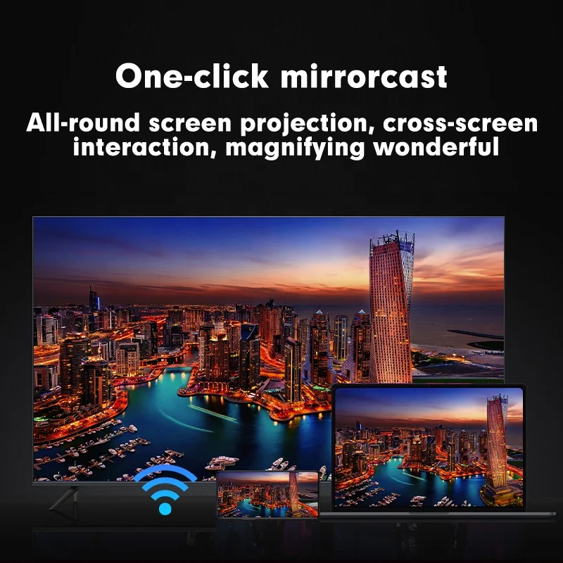 Weier Television Smart TV Led Tv 55 UHD 4K 65 inch flat TV