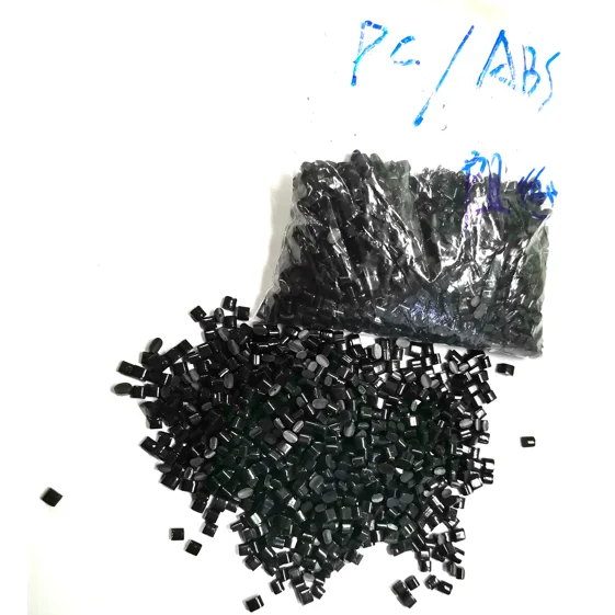 V0 level halogen free flame retardant black color PC/ABS pellet