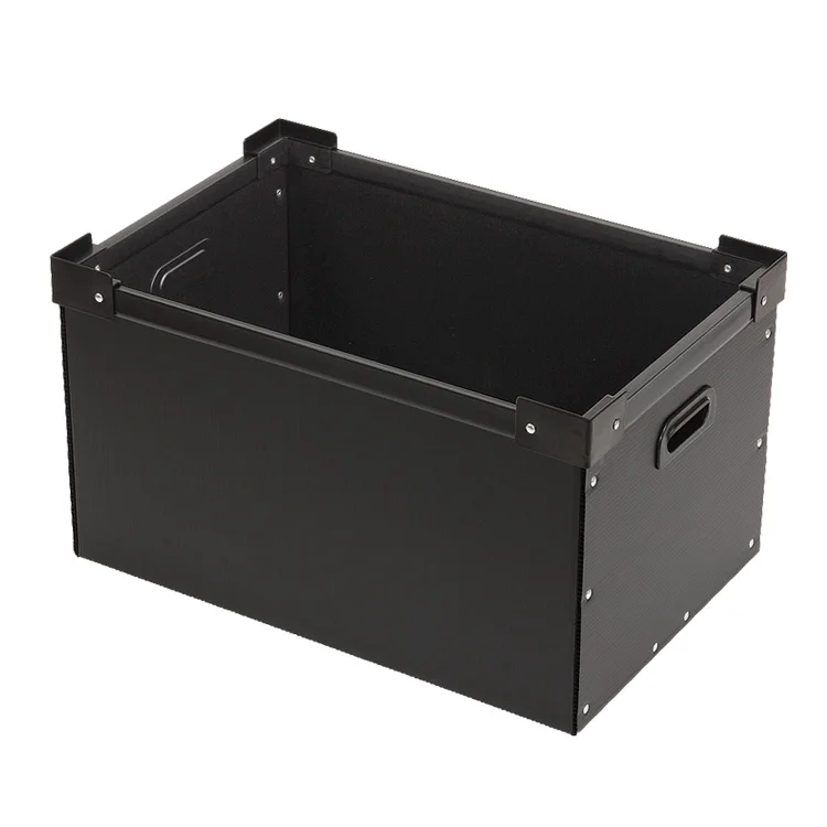 Customized Collapsible PP Corflute Plastic Corrugated Box Packaging Corrugated