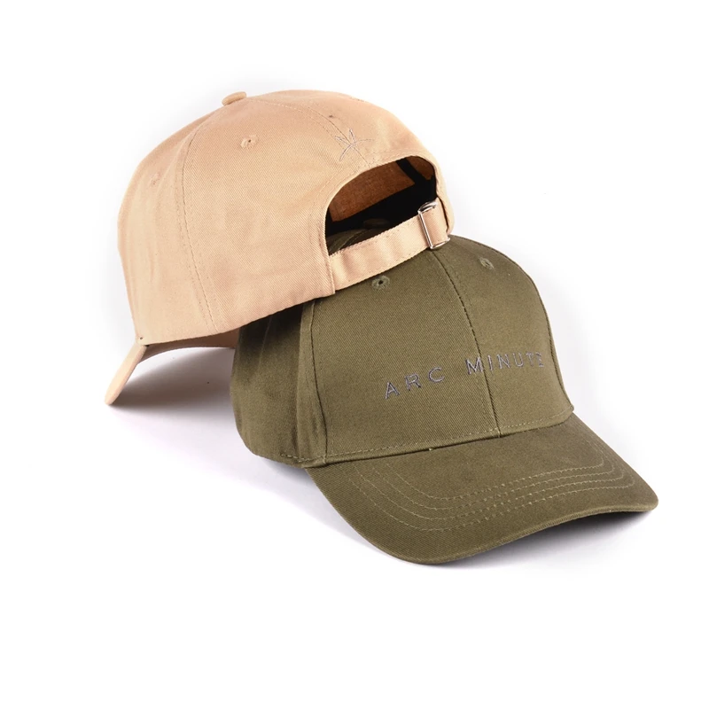Military style 100% cotton hat custom logo army baseball cap
