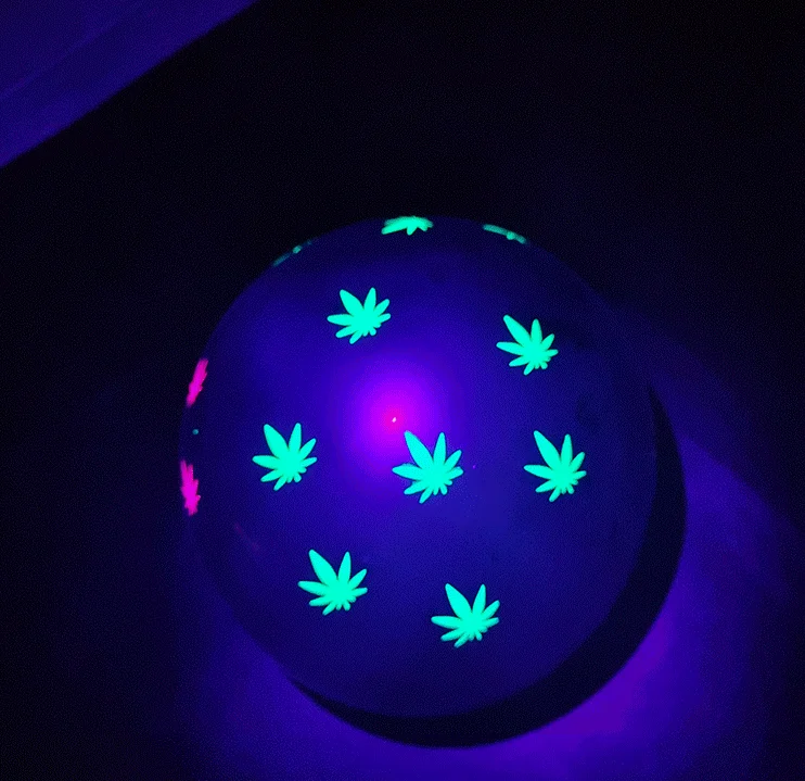 Новый светлый воздушный шар, 12 дюймов, толстый флуоресцентный неоновый декоративный воздушный шар, черный светящийся праздничный мини-шар