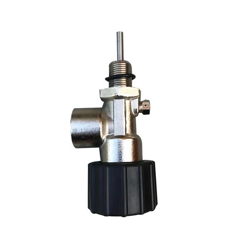 SEAMAN SCBA 30Mpa Cylinder Valve Air Bottle First Valve With Safety Burst Valve Hand Wheel