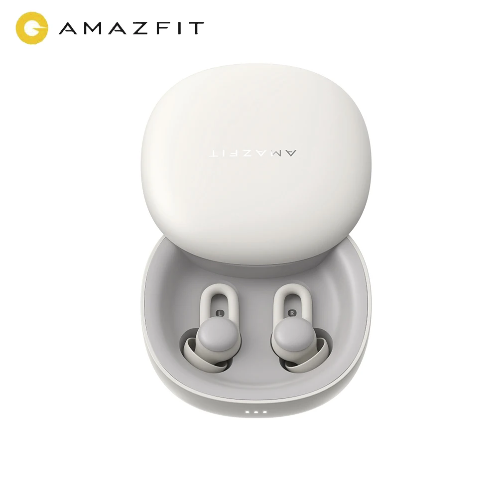
 Наушники Amazfit Zenbuds с функцией отслеживания сна, шумоподавляющие, легкие, с длительным сроком службы батареи, TWS, Type-C, зарядный чехол для iOS, Android  