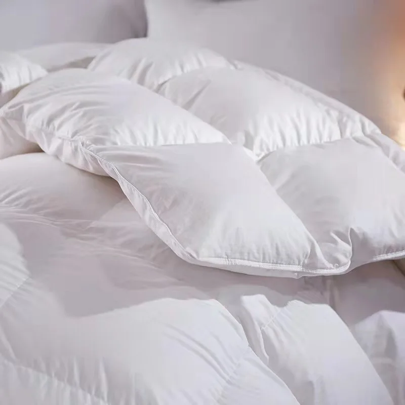 High Quality Down Duvet Goose Duck Down Feather Quilt 100% Duvet Cotton All Seasons Soft Duvet