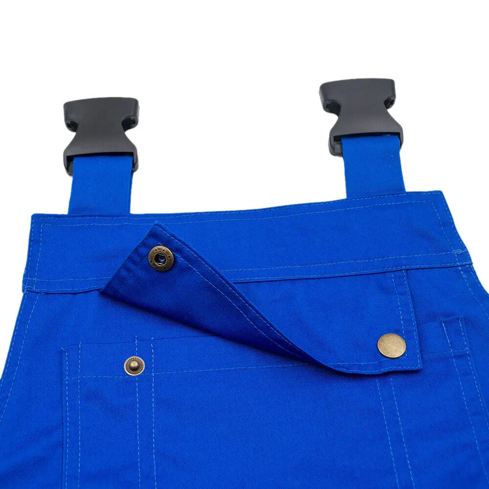 Acidproof Radiation Protection Custom Paint splatters distressed cotton flare canvas overalls for men bib overalls