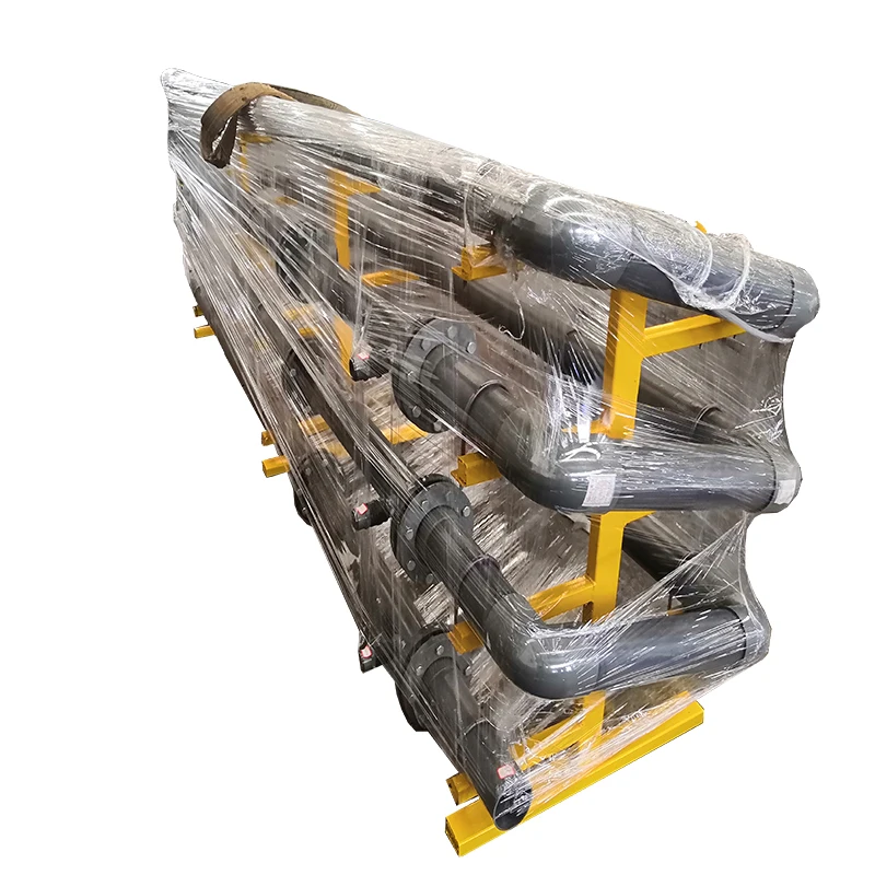 pipeline flocculation and coagulation static mixer pipe