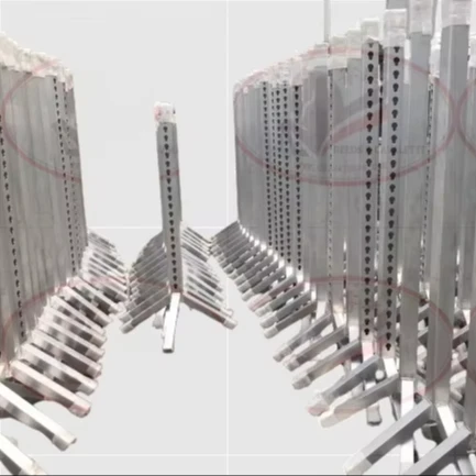 FEI standard Supplier of Longine WorldCup Horse training aluminum jumping stands Portable jumping stands