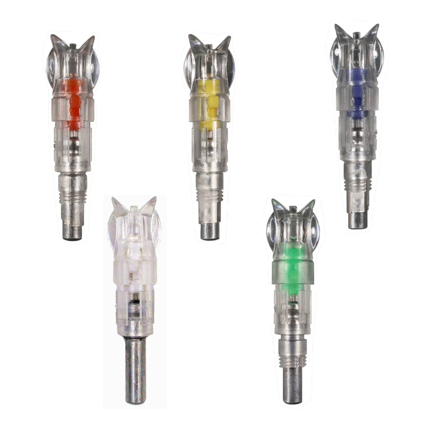 Lighted Nocks 7.60mm/0.300inch Arrow Nock Tails for Archery Crossbow Bolts