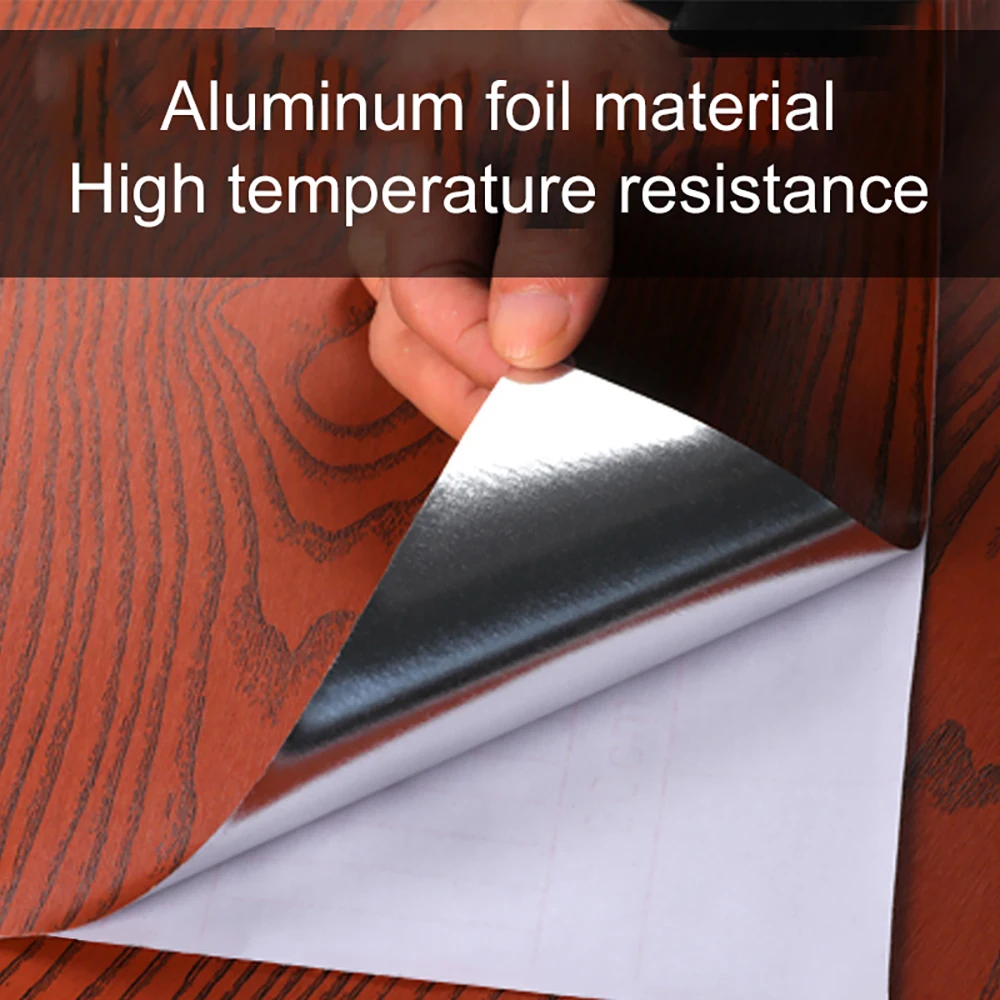 Wholesale Wood Grain Stick Film Self-Adhesive Panel for living room Wood Textured 3D Wallpaper for wall