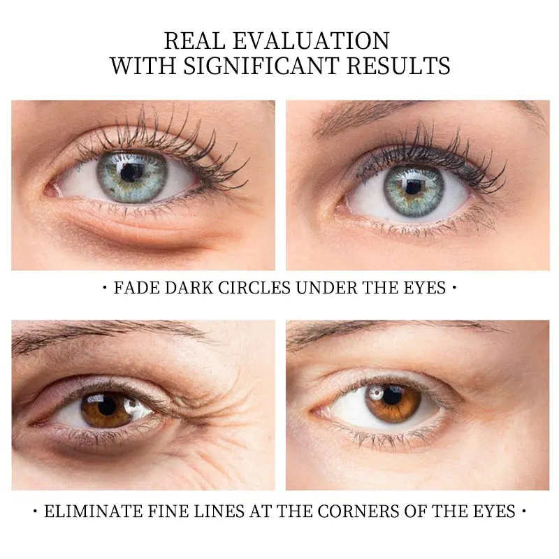 Korean Skin Care Eye Mask 30-pairs Mucin Green Collagen Masks Organic Blueberries Herb Whitening Eye Patches