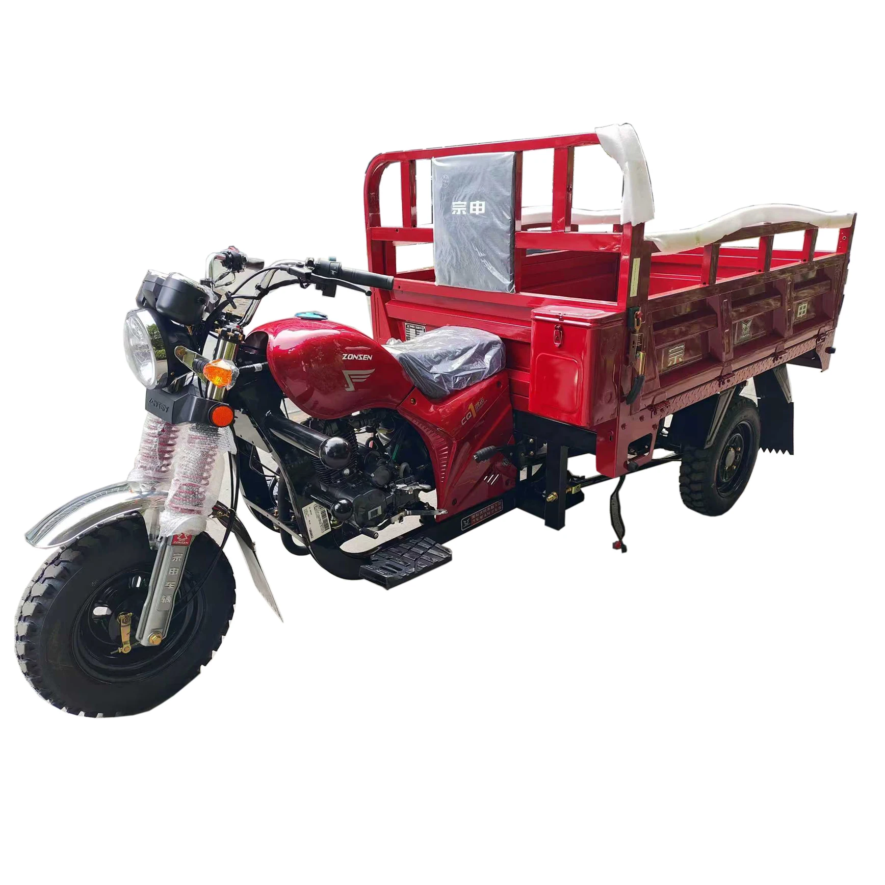 Manufacturer Price Gasoline Engine Cargo Tricycle Delivery 3 Wheel With Low Price