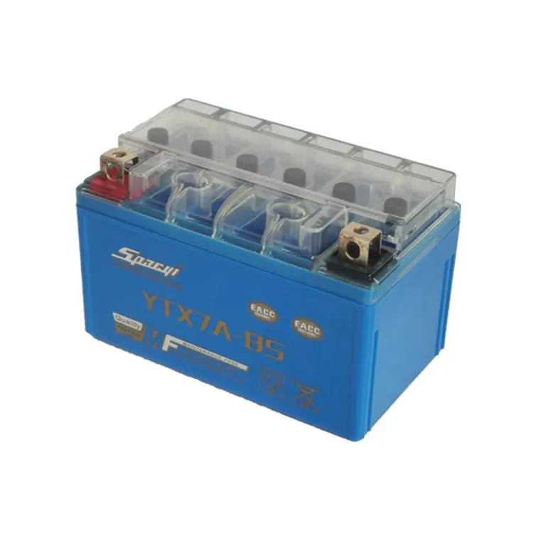 YTX7A 2020 высокопроизводительная аккумуляторная батарея для мотоцикла большой емкости