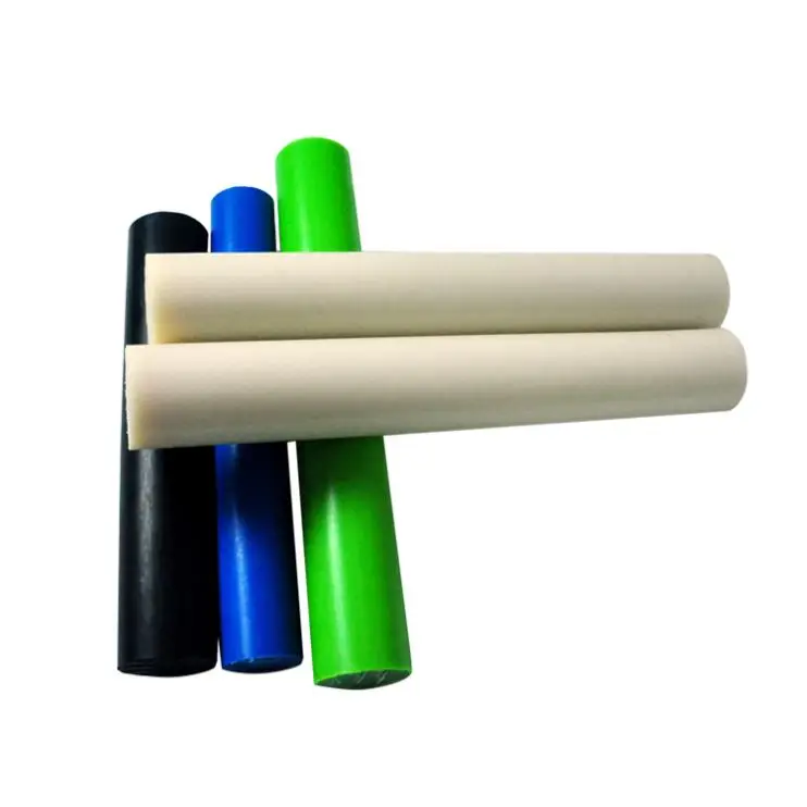 Spot plastic nylon round rod solid/extruded nylon rod/polypropylene pp rod mc nylon rod