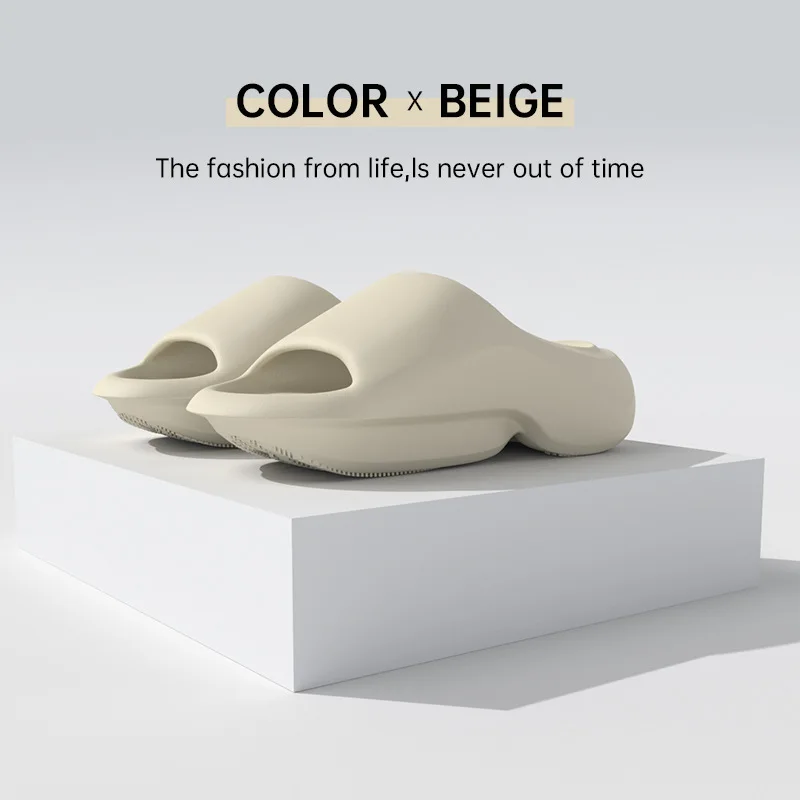 2022 Wholesale Trendy Couple Shoes Indoor Thick Bottom Non-Slip Unisex Sandals Eva Slippers