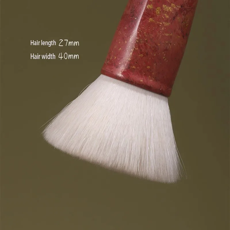 Luxury Goat Natural Hair Handmade Cherry Blossom Powder Paint Buffing Blush Makeup Brushes Foundation Makeup Brush