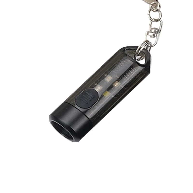 Warsun MNS2 1000 Lumen  6061 Aluminium alloy+PC IPX4 Portable Small Torch Rechargeable keychain light for Camping