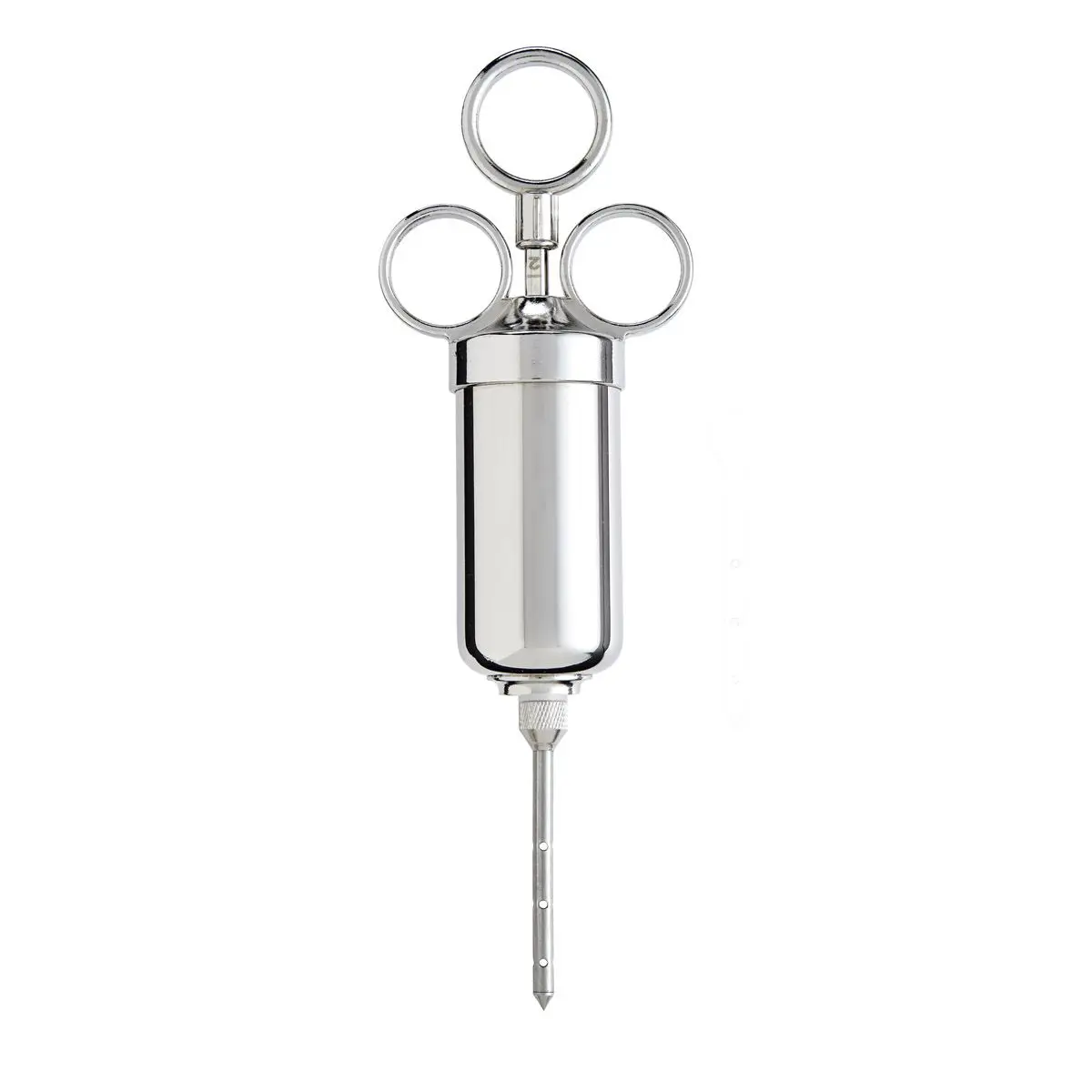 Kitchen Tool 2-oz Stainless Steel Roasting Meat Marinade Injector Needle BBQ Accessories